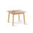 Jerene Solid Wood Modern Square Coffee Table-1483044063