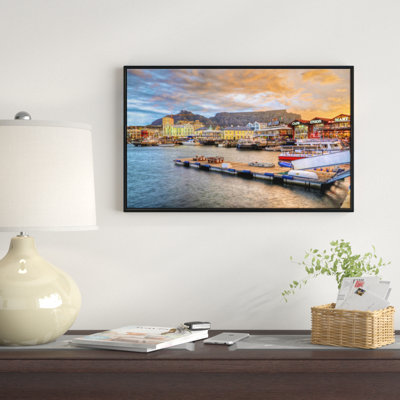 " Cape Town Waterfront At Sunset "