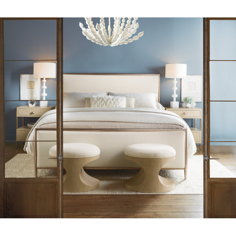 Westwood Upholstered Metal Bed, King