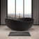 63'' x 37'' Freestanding Soaking Solid Surface Bathtub