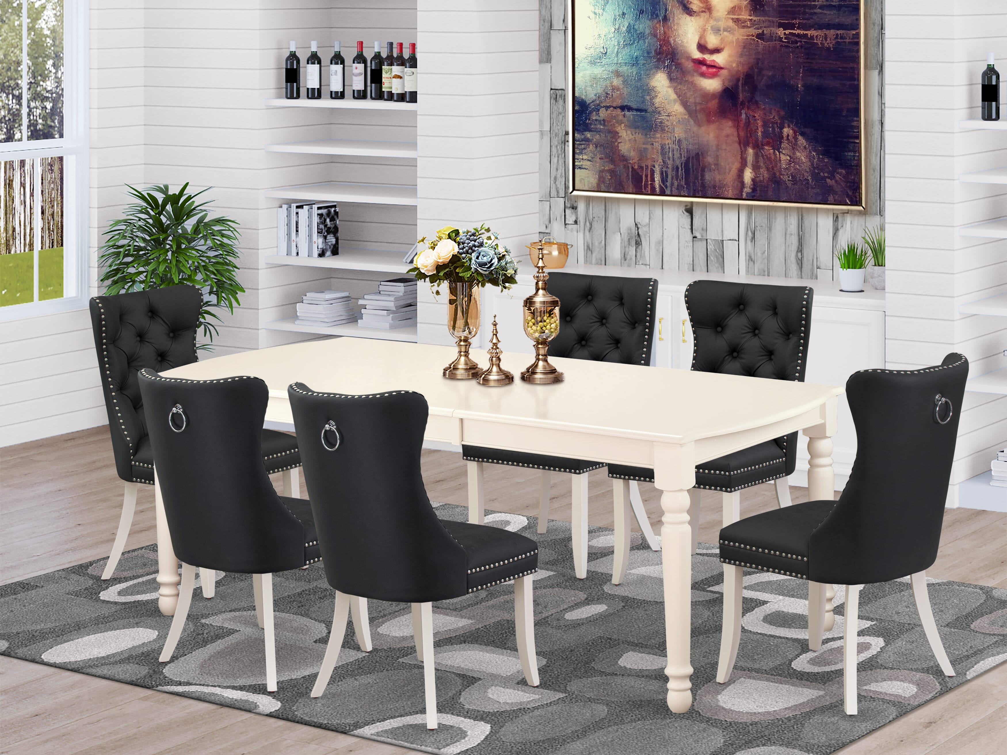 Red Barrel Studio 511645BDE07547FDBBD1C67CDA29C6A0 5 Piece Dining Set ...