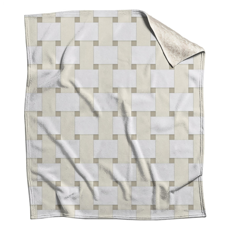 Woven Textures Throw Blanket, 50in W x 60in H