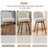 26" 3PCS Swivel Upholstered Counter Stool With Solid Wood Frame And Mid Back-1165275140-1160884608