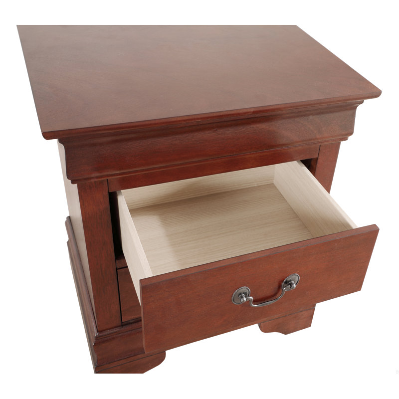Table de chevet élégante, Cerisier