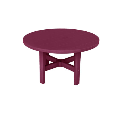 Table basse ronde d'extérieur 35,5 po Glodine