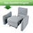 Chemika 31.5"W Faux Leather Zero Clearance Recliner Power Recliner-606059513