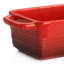 Ensemble de 6 mini moules à pain 6 pièces en grès, allant au four, rouge dégradé