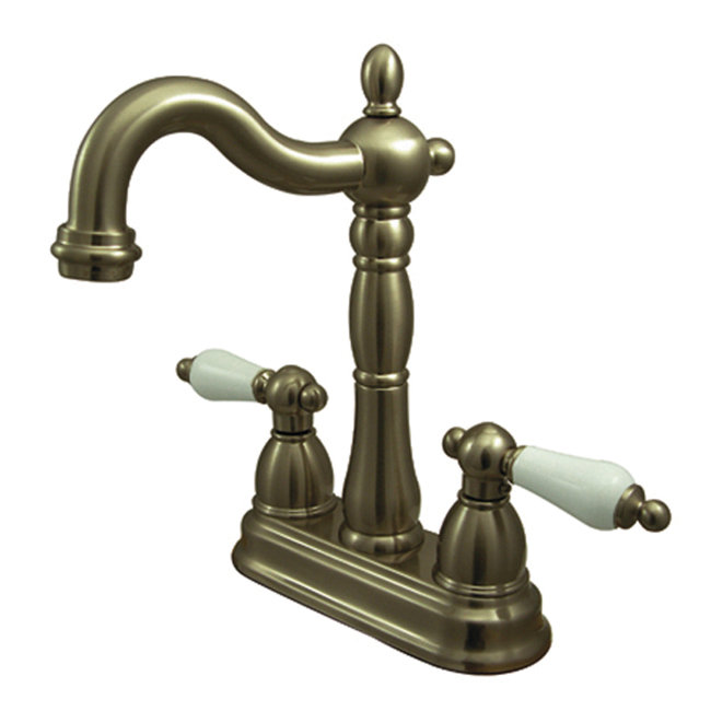 Heritage Hot & Cold Water Dispenser, Vintage Brass