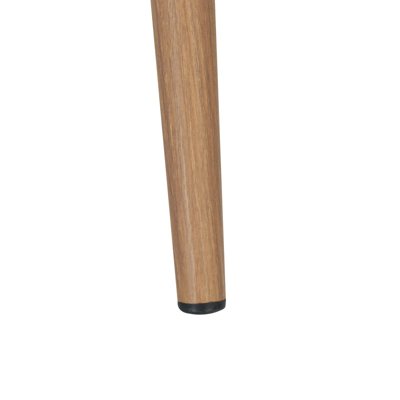 Tabouret de patio Eisen, Coussin beige / structure en aluminium érable, Tabouret de comptoir (siège d'une hauteur de 26 p, 4