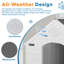 Niche pour chien en plastique Aunyae-1767548958-1791509099