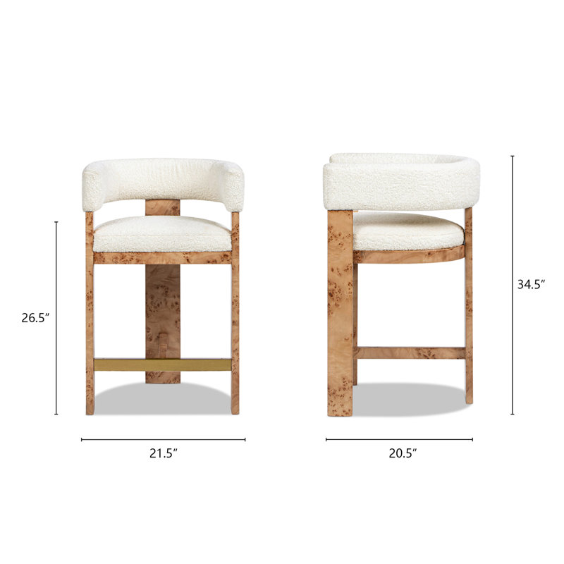 Tabouret de bar 26,5 po Rosalva