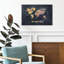 Carte du monde, art mural contemporain-129151851-129418386