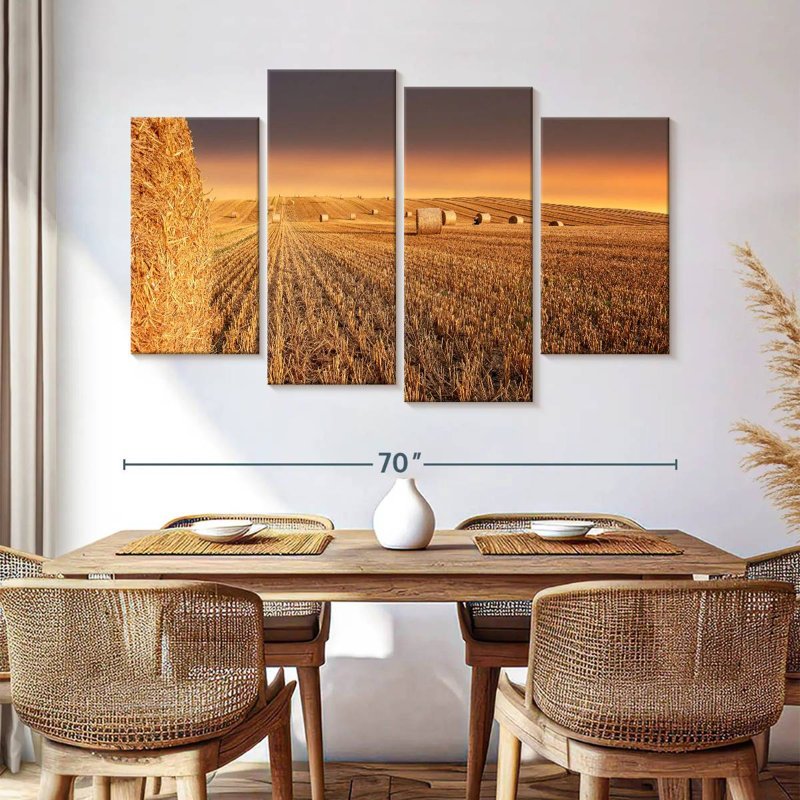 Alvord Bales At Sunset, 42" H x 68" W