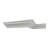 Endurathane Damian Crown Moulding, 2 3/4"H x 3 3/8"P x 4 3/8"F x 96"L, Factory Primed