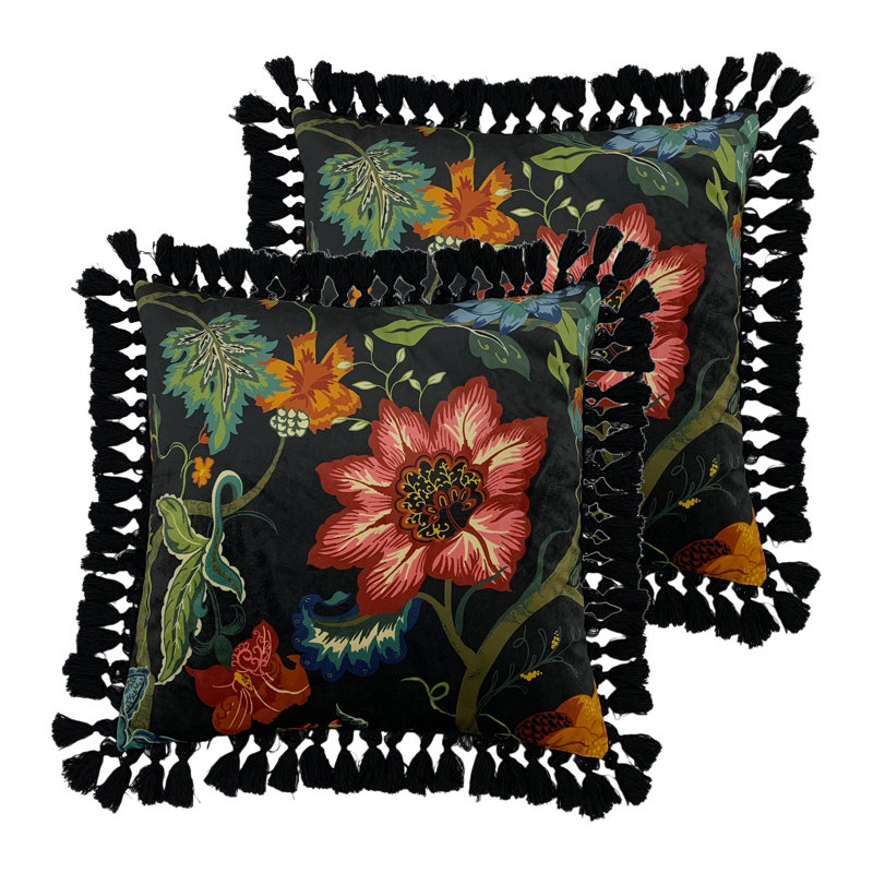 Winkler Floral Square Cushion, Feathers
