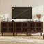 Buffet moderne de 240 cm (94,5 po) avec 6 portes et tablettes ajustables pour cuisine, salle à manger, salon-137526387