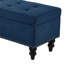 Banc de lit 59 po avec rangement bleu-131203654