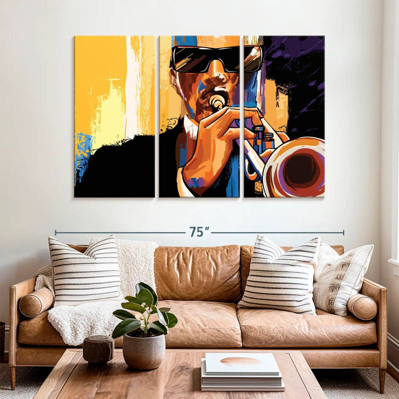 Abarca Trumpet Performer, H 42 po x l 65 po