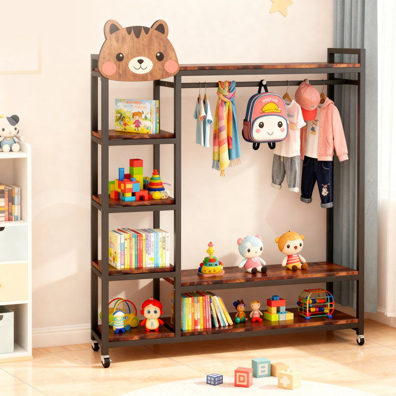 47.24" Industrial Shoe Storage Rack