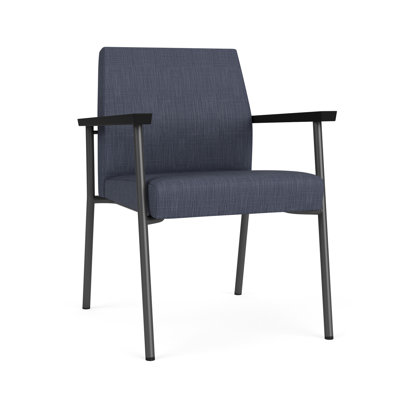 Lesro Mystic Waiting Reception Guest Chair Metal Frame