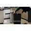 Grande poubelle de cuisine en acier inoxydable 13 gallons, poubelle de bureau commerciale avec couvercle, poubelle en métal de 50 litres pour les toilettes, le garage et la salle de bain