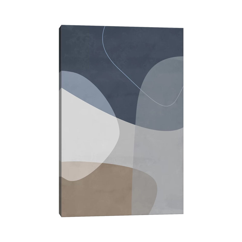 Graphic 210X by Mareike Böhmer - Print on Canvas, Wrapped Canvas, 66.04cm H x 45.72cm W x 1.91cm D