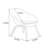 Ergonomic Chair with High-Density Foam