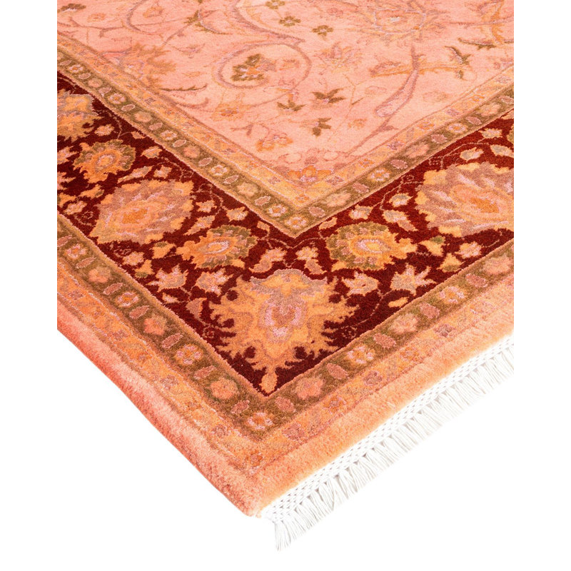 Fine Vibrance One-of-a-Kind 6' 3" X 9' 4" Hand Knotted Area Rug