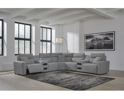 Modmax 7-Piece Power Reclining Sectional with Chaise