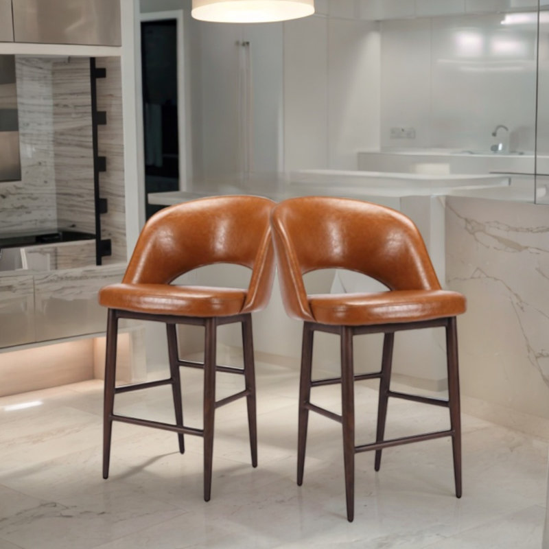 Brada Counter Stool, Tan