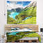 Photographie lake amidst lush greenery tapisserie-28485247