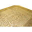 Hand Knotted Wool Area Rug in Cream And Gold