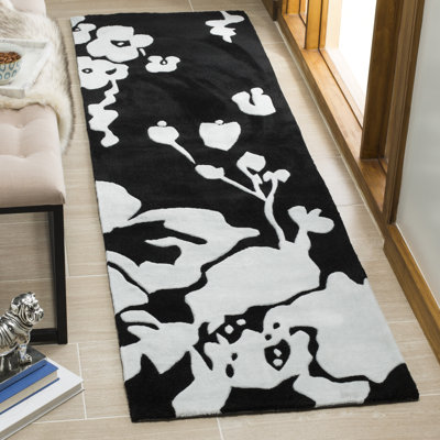 Modern Art Hand Tufted Performance Abstract Rug