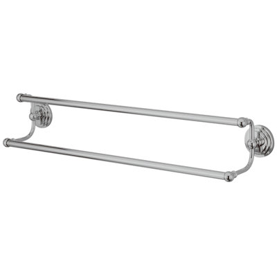 Kingston Brass Milano 24-Inch Dual Towel Bar