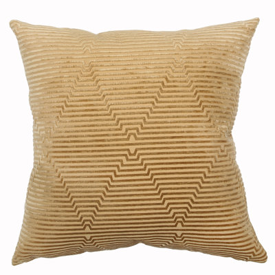 Shelburne Geometric Feather Throw Pillow