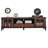 Solid Ash Wood TV Stand-1617109868