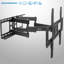 Mount-It! Full Motion Outdoor TV Wall Mount Rust Resistant 37"-80" Screen