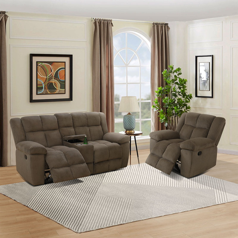 Ensemble de fauteuil inclinable 2 pièces Ellery