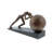 Abeilles Polystone People Decorative Brown Sculpture with Ball