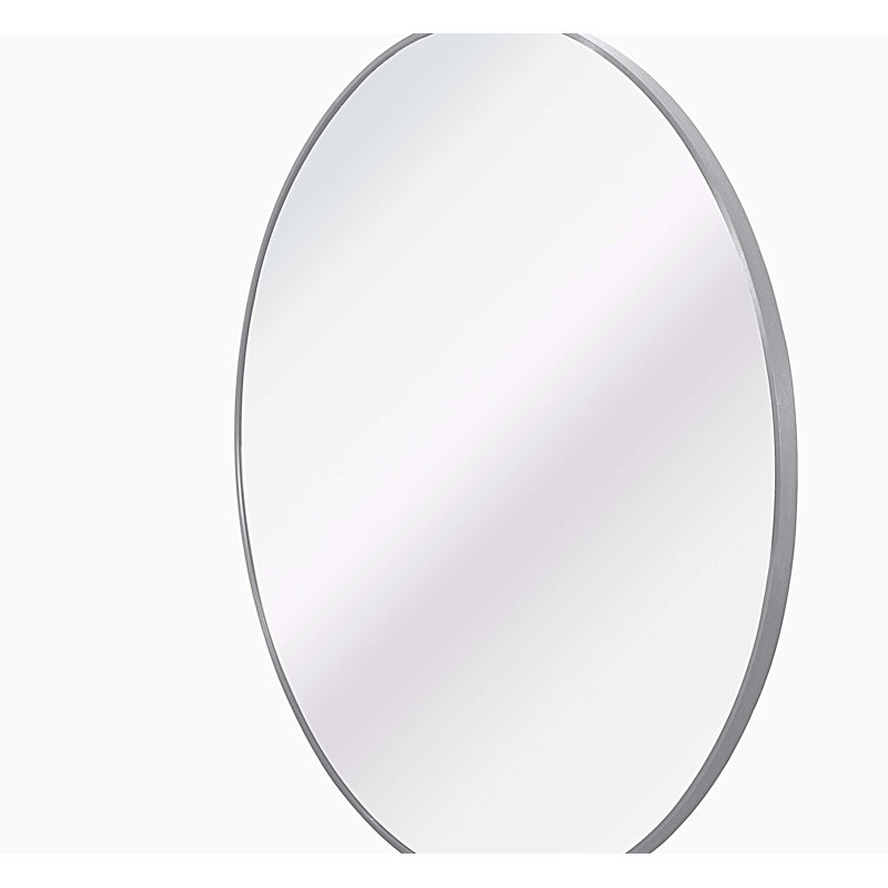 Miroir de salle de bain 36 ", Argent argent, 36 po x 36 po