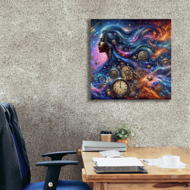Art mural sur toile Epic Graffiti, H 26 po x l 26 po x P 1,5 po