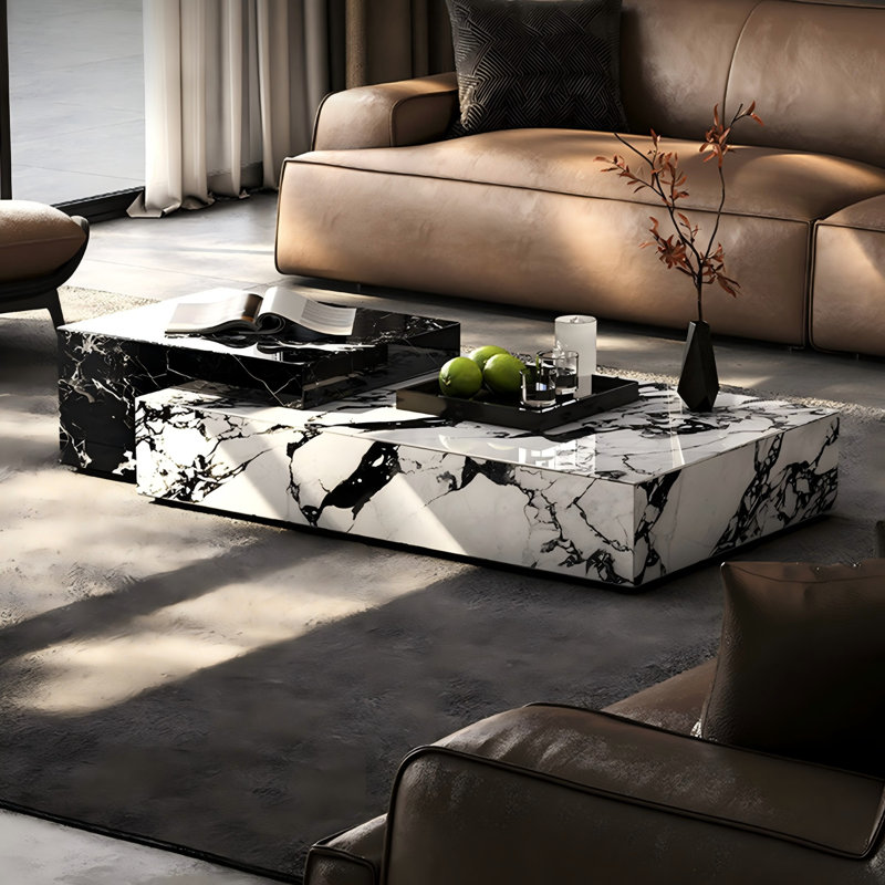 Table basse 51,18 po, 15.35" H x 51.18" L x 27.56" W