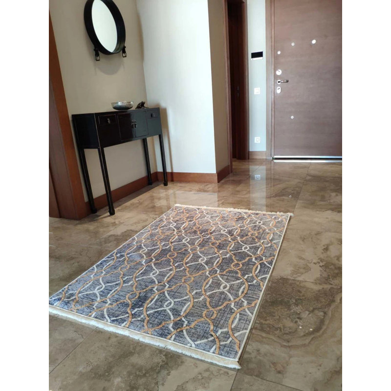 Matarranz Performance Washable Indoor / Outdoor Rug, Rectangle 2'7" x 3'11"