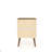 18" Nightstand In Rustic Brown (2-Drawer)-1832098150