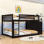 Lit superposé multifonctionnel en bois avec tiroirs et tablettes de rangement-726015995-726015988