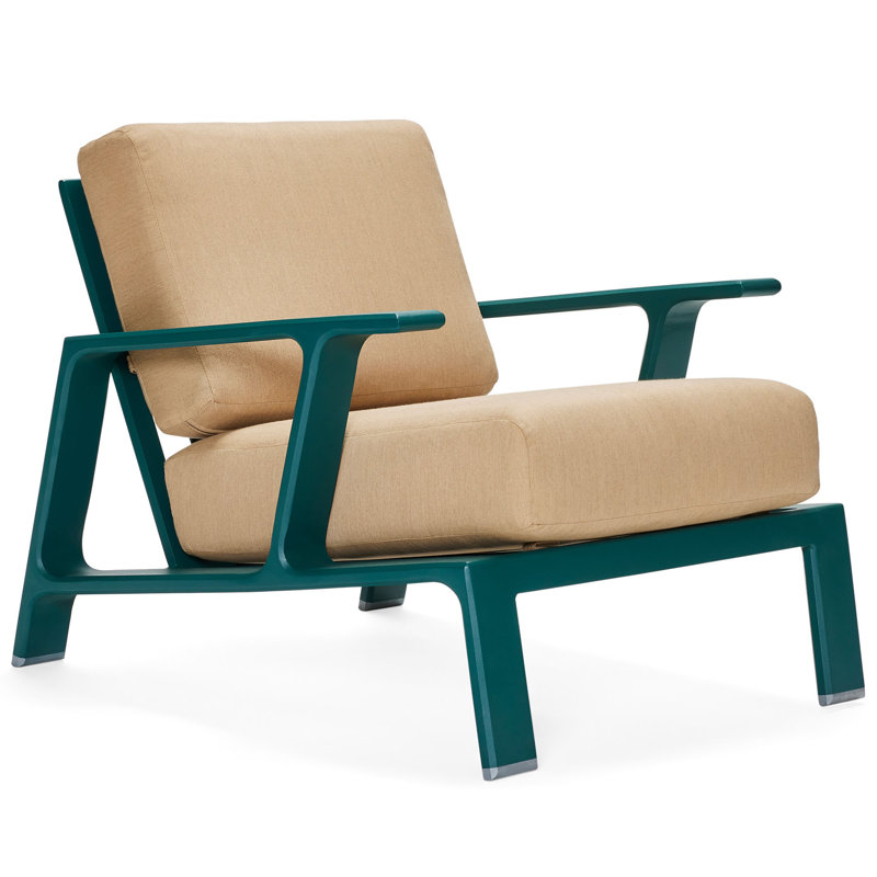 Elevation Outdoor Lounge Chair, Matte White