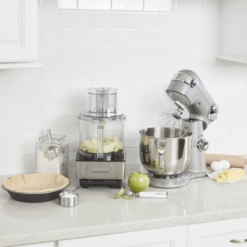 Cuisinart 12 Speed 5.5 Qt. Stand Mixer, Silver Lining