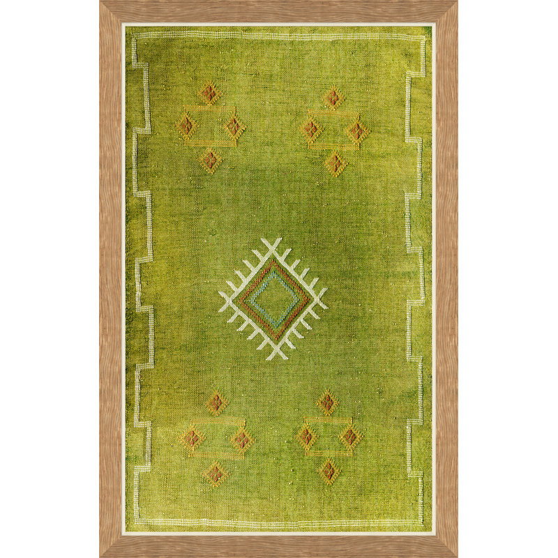 «Moroccan Textiles» - Peinture encadrée