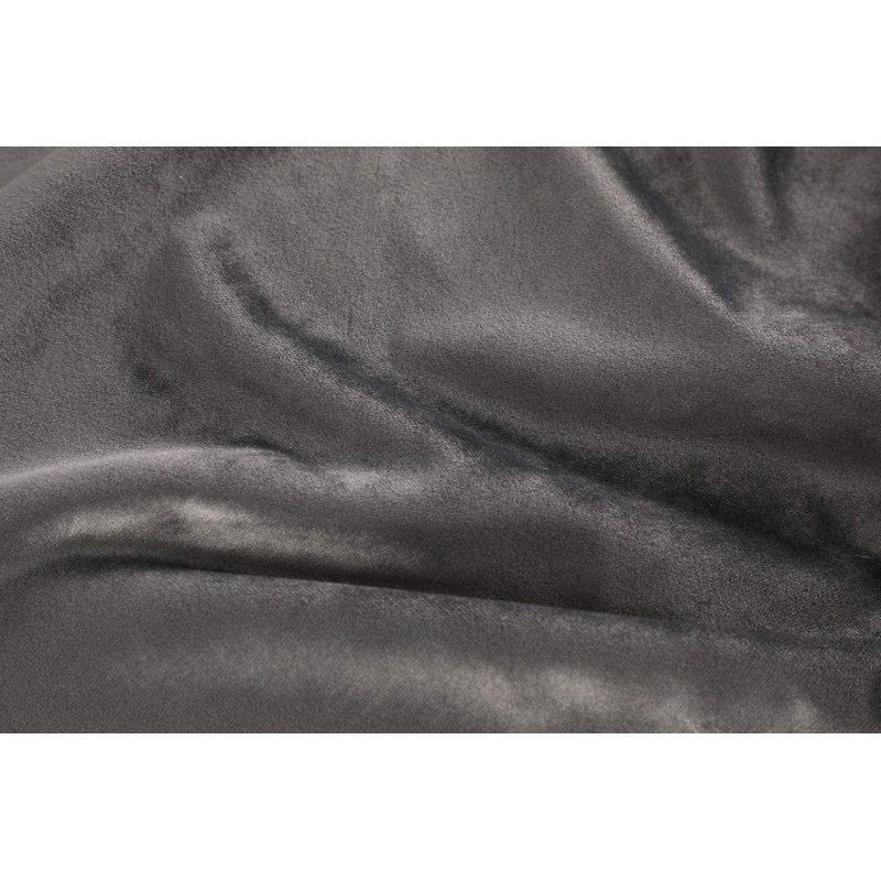 Jebediah Square Cushion Cover, Charcoal