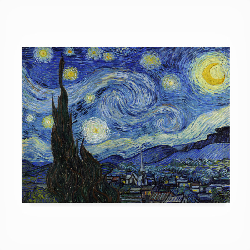 Décoration murale d'extérieur toutes saisons Vincent Van Gogh, L 19 po x H 14 po